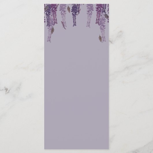 Wisterdromen Programmakaart (Achterkant)