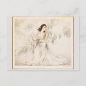 Wisteria, 1940 door Louis Icart Briefkaart (Voorkant)