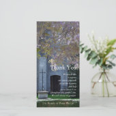 Wisteria 3 Christelijk sympathie bedankt (Staand voorkant)