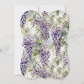 Wisteria Background Kaart (Voorkant)