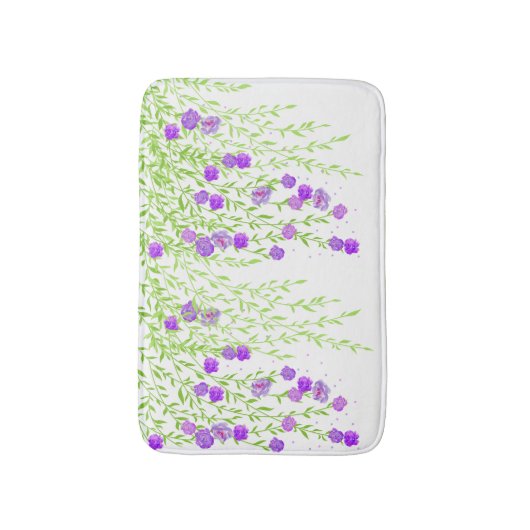 Wisteria Bath Mat (Voorkant Verticaal)
