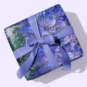 Wisteria Bloemen Paarse + Lavendel Inpakpapier Vel