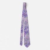 Wisteria Bloemen Stropdas (Achterkant)