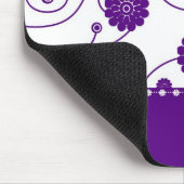 Wisteria Blooms Mousepad Muismat (Hoek)