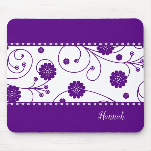 Wisteria Blooms Mousepad Muismat (Voorkant)