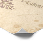 Wisteria botanische print (Hoek)