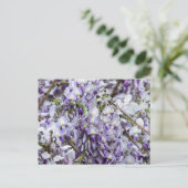 Wisteria Briefkaart (Staand voorkant)