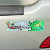 Wisteria Bumpersticker (Op auto)
