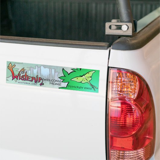 Wisteria Bumpersticker (Op Truck)