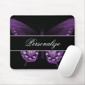 Wisteria Butterfly Banner Mousepad Muismat (Met muis)