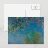 Wisteria Claude Monet Briefkaart (Voorkant / Achterkant)