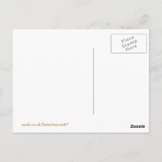 WISTERIA COTTAGE BRIEFKAART (Achterkant)