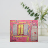 wisteria cottage briefkaart (Staand voorkant)