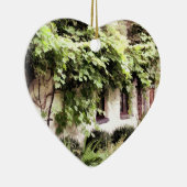 WISTERIA COTTAGE KERAMISCH ORNAMENT (Rechts)