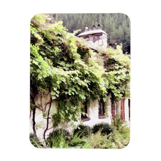 WISTERIA COTTAGE MAGNEET (Verticaal)