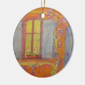 Wisteria Cottage provence frankrijk Keramisch Ornament (Links)