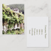 WISTERIA COTTAGE VISITEKAARTJE (Voorkant / Achterkant)