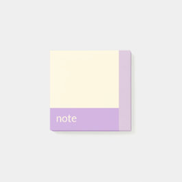 Wisteria Cream Post-it® Notes