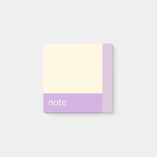 Wisteria Cream Post-it® Notes (Voorkant)