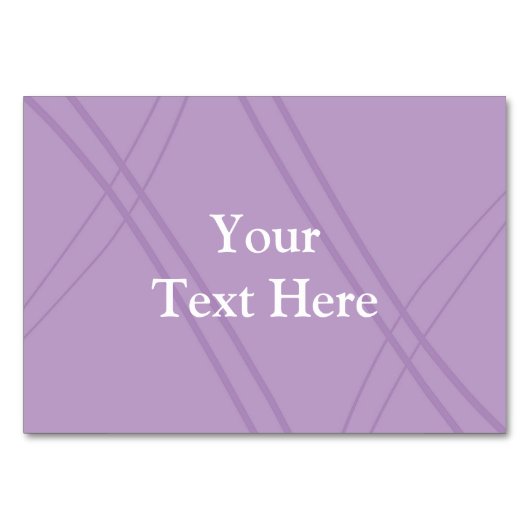 Wisteria Crissed Crossed Kaart (Achterkant)