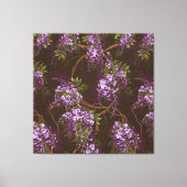 Wisteria, de sinaasappelschilderij canvas afdruk (Voorkant)