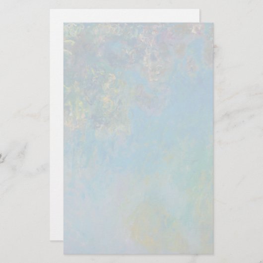 Wisteria door Claude Monet Briefpapier (Voorkant / Achterkant)