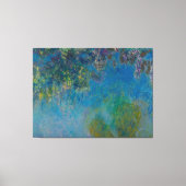 Wisteria door Claude Monet Canvas Afdruk (Voorkant)