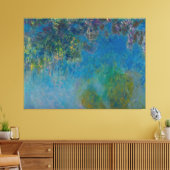 Wisteria door Claude Monet Canvas Afdruk (Insitu (Woonkamer))