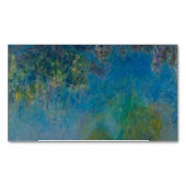 Wisteria door Claude Monet Magnetisch Visitekaartje (Voorkant)