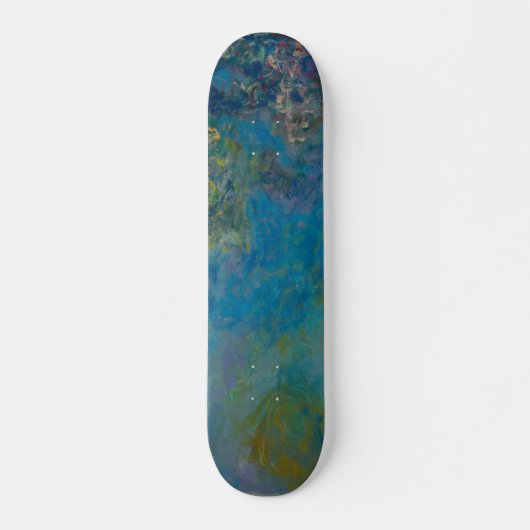 Wisteria door Claude Monet Persoonlijk Skateboard (Voorkant)
