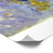 Wisteria door Claude Monet Poster (Hoek)