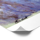 Wisteria door Claude Monet Poster (Hoek)