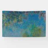 Wisteria door Claude Monet Spandoek (Horizontaal)
