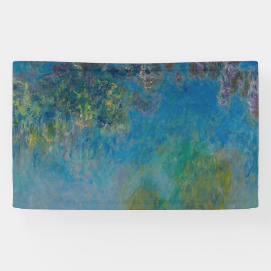 Wisteria door Claude Monet Spandoek (Horizontaal)