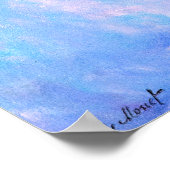 Wisteria door impressionist Claude Monet Poster (Hoek)