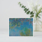 Wisteria door Monet Briefkaart (Staand voorkant)