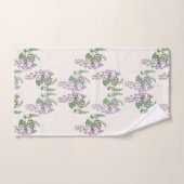 Wisteria Dream Floral Bath Towel Set Bad Handdoek (Handdoek)