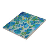 Wisteria Dream Floral Keramische Tegel Tegeltje (Zijkant)