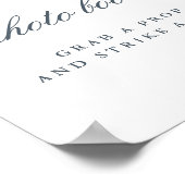 Wisteria dromen fotohokje trouwteken poster (Hoek)