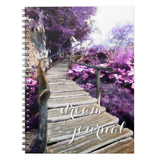 wisteria droomtijdschrift notitieboek (Voorkant)