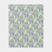 Wisteria Fleece Deken (Voorkant)