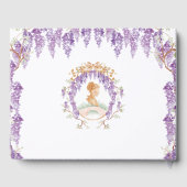  Wisteria Floral Regency Vrijgezellenfeest Gastenboek (Achterkant)