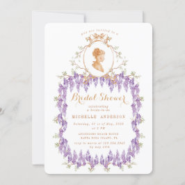  Wisteria Floral Regency Vrijgezellenfeest Kaart
