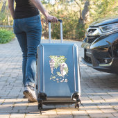 Wisteria Florals Crafting en Decoupage Sticker (Koffer Insitu)