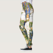 Wisteria Flower Vine All Over Print Leggings (Links)