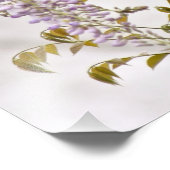 Wisteria Flowers 1 Foto Afdruk (Hoek)