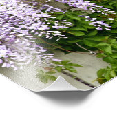 Wisteria Flowers 3 Foto Afdruk (Hoek)