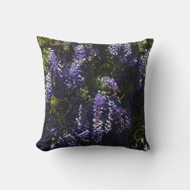 Wisteria Flowers Pillow Kussen (Voorkant)