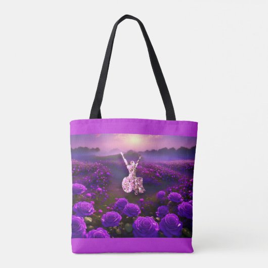 Wisteria Gal Tote Bag (Achterkant)