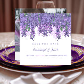 Wisteria Garden Romantic Paars Save the Date